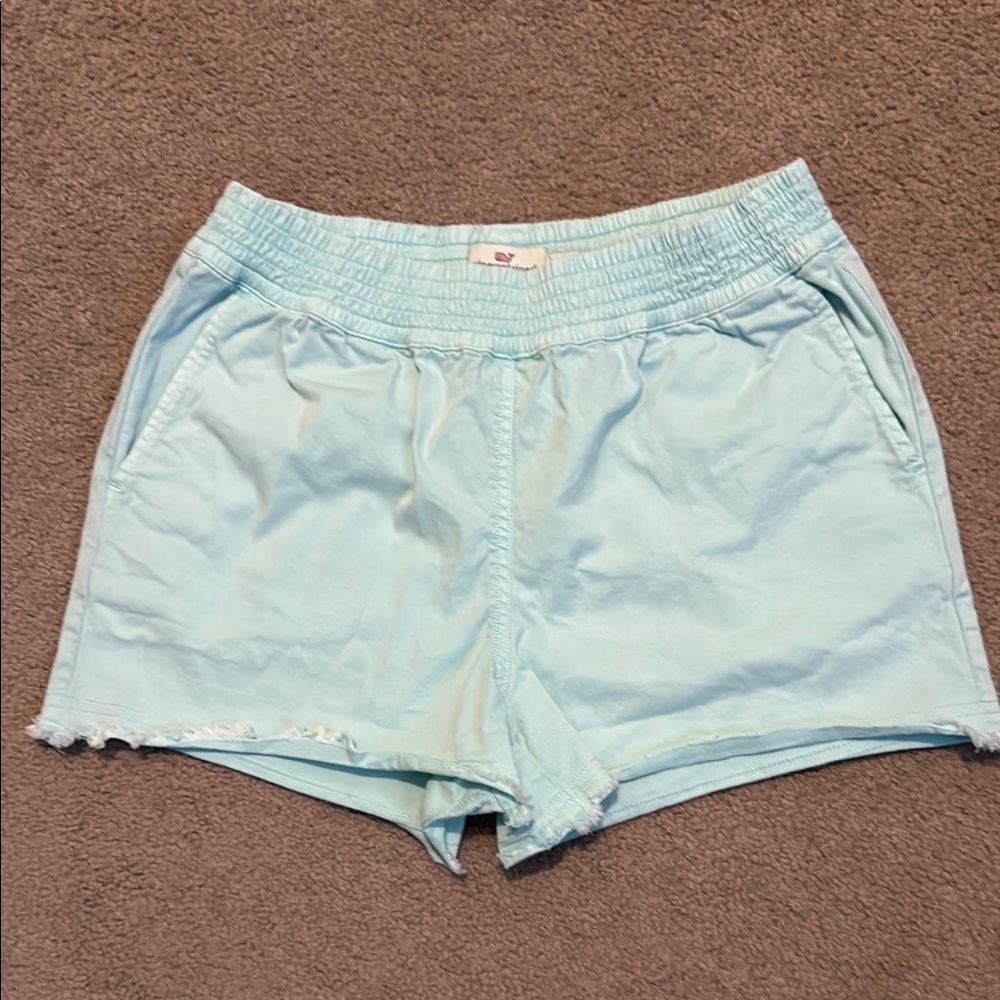 Vineyard Vines Turquoise Pull On Shorts